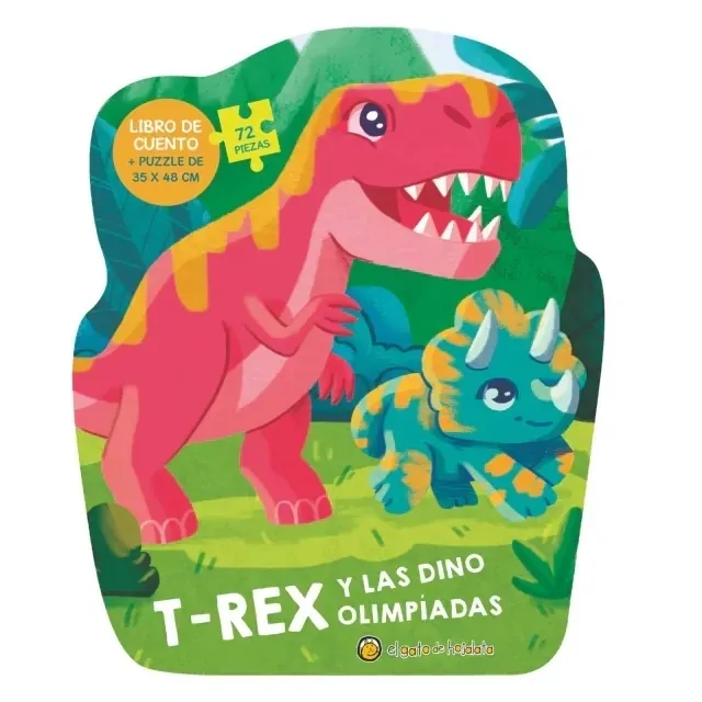Portada: T-REX Y LAS DINO OLIMPIADAS