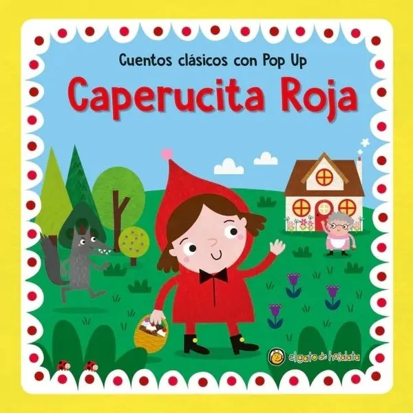 Portada: CAPERUCITA ROJA - CUENTOS CLASICOS CON POP UP