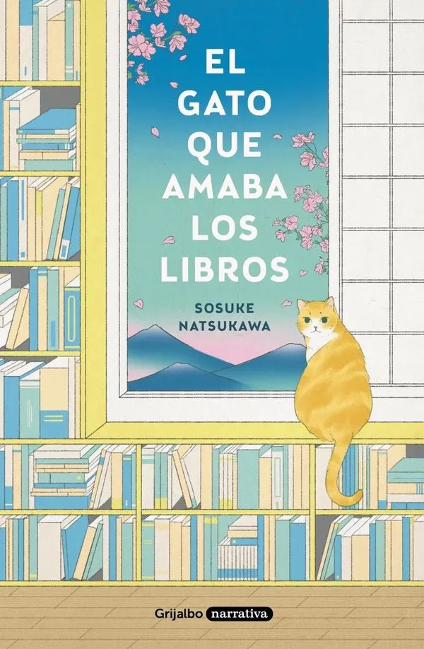 Portada: EL GATO QUE AMABA LOS LIBROS