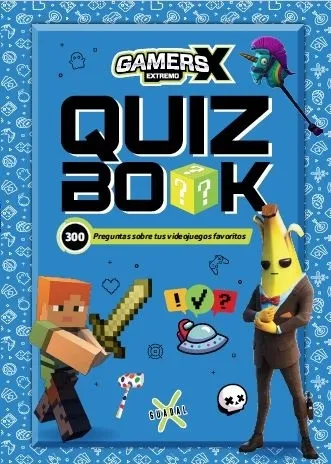 Portada: QUIZ BOOK - GAMERS