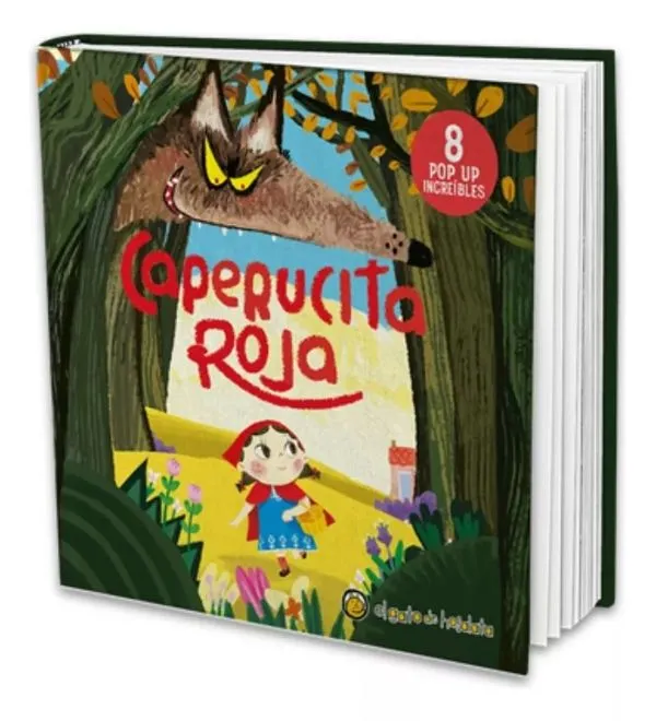 Portada: CAPERUCITA ROJA - POP UP CLASICOS INCREIBLES !
