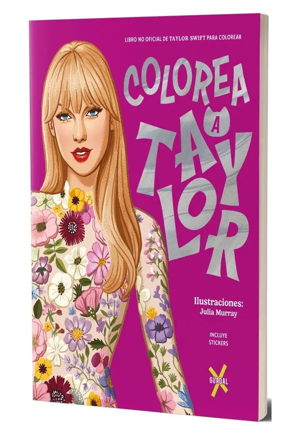 Portada: COLOREA A TAYLOR