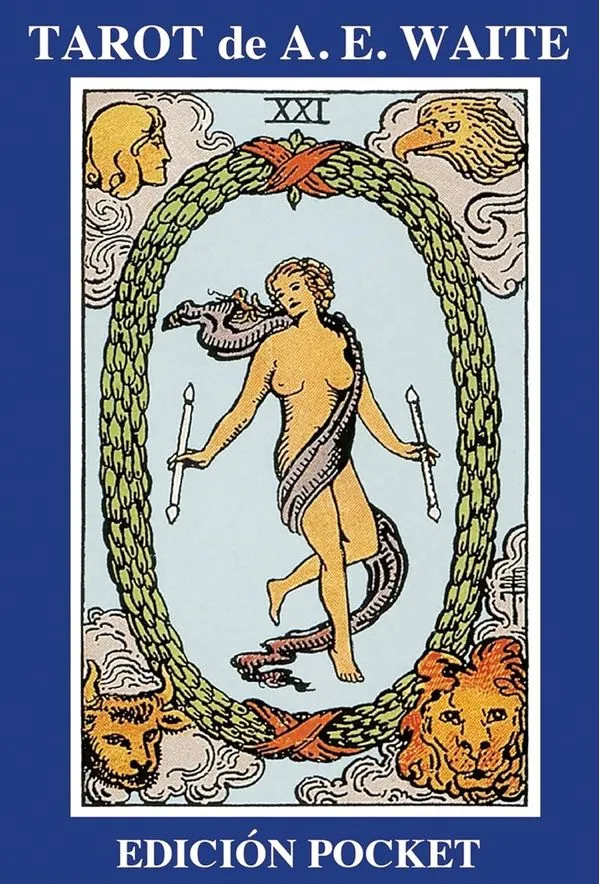 Portada: TAROT DE A.E. WAITE - LIBRO + CARTAS - EDICION POCKET
