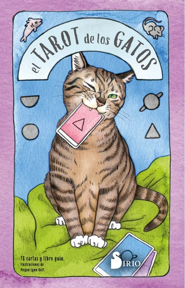 Portada: EL TAROT DE LOS GATOS - LIBRO + CARTAS