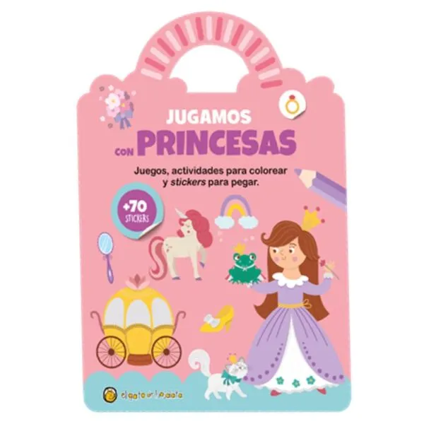 Portada: JUGAMOS CON PRINCESAS - VALIJITA AVENTURA