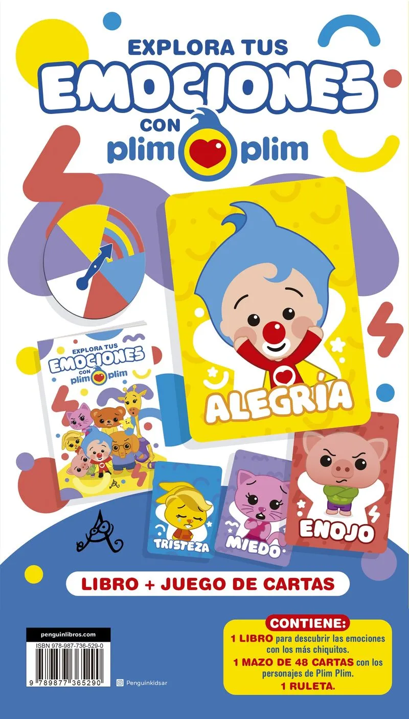 Portada: EXPLORA TUS EMOCIONES COM PLIM PLIM