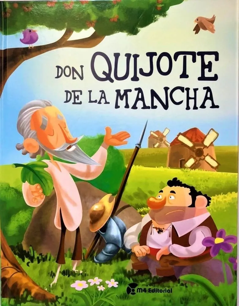Portada: DON QUIJOTE DE LA MANCHA