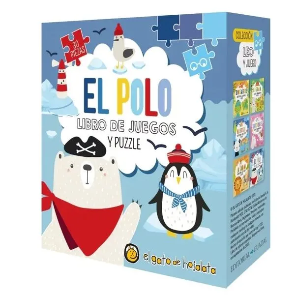 Portada: EL POLO LIBRO DE JUEGOS Y PUZZLE