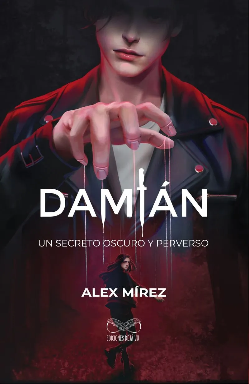 Portada: DAMIAN, UN SECRETO OSCURO Y PERVERSO