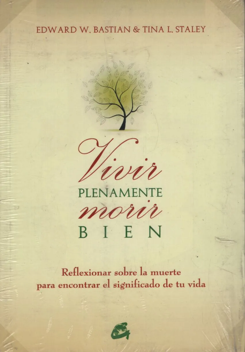 Portada: VIVIR PLENAMENTE MORIR BIEN