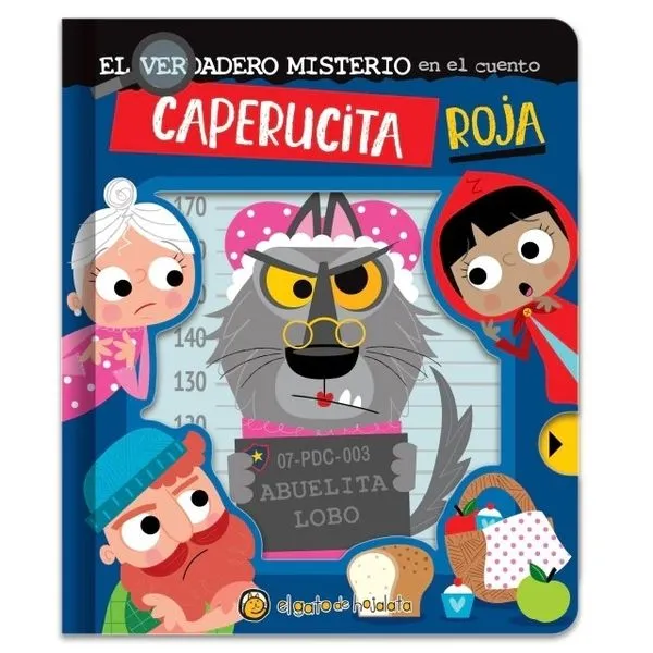 Portada: CAPERUCITA ROJA - EL VERDADERO MISTERIO EN EL CUENTO