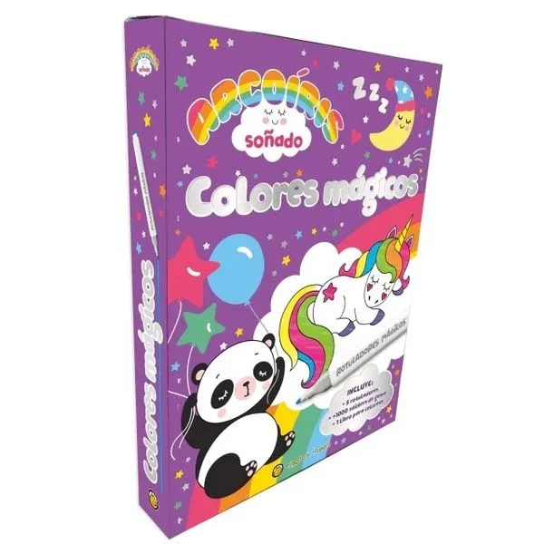 Portada: COLORES MAGICOS - ARCOIRIS SOÑADO
