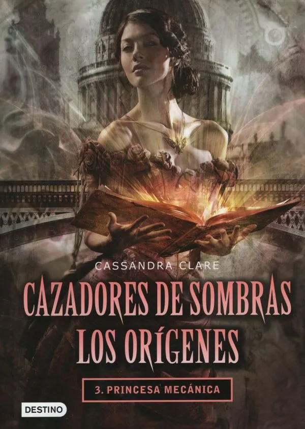 Portada: CAZADORES DE SOMBRA LOS ORIGENES- 3. PRINCESA MECANICA