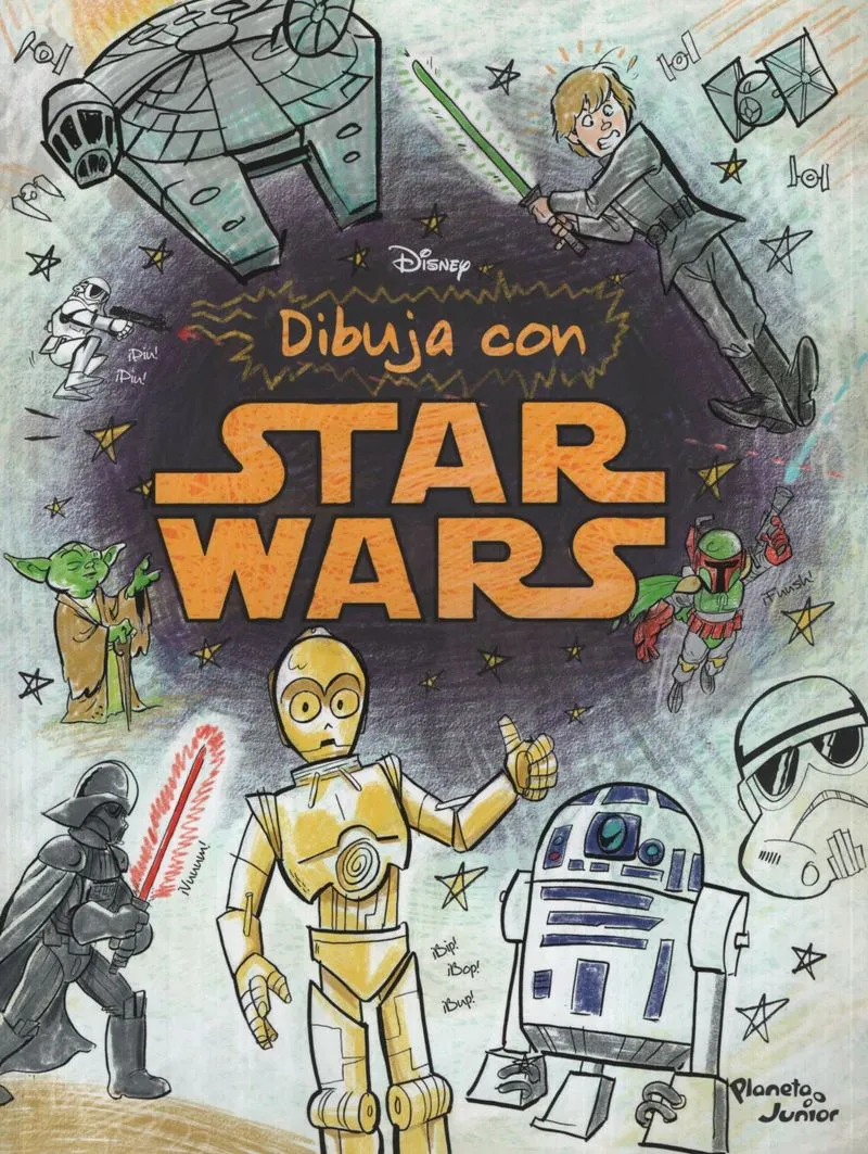 Portada: DIBUJA CON STAR WARS