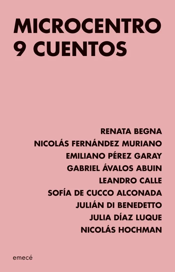 Portada: MICROCENTRO - 9 CUENTOS