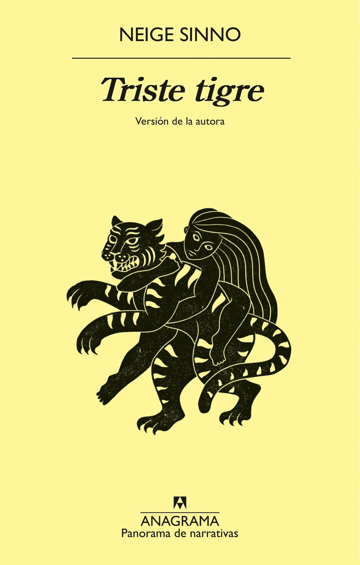 Portada: TRISTE TIGRE