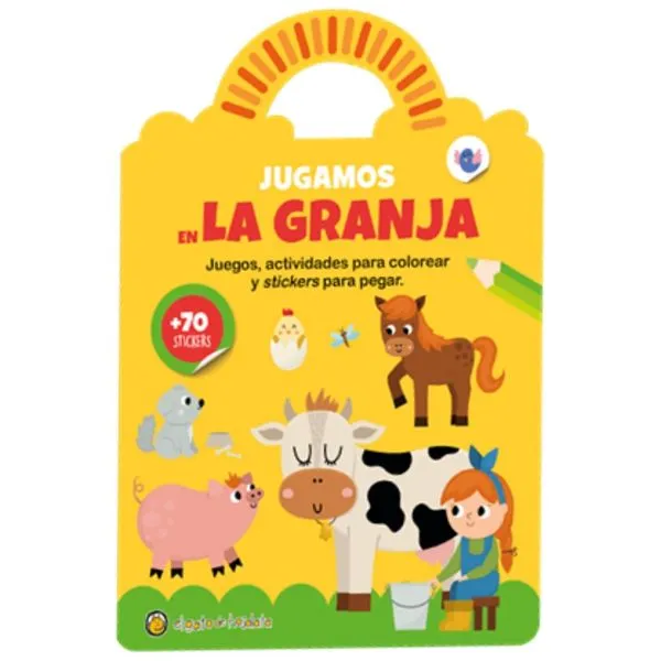 Portada: JUGAMOS EN LA GRANJA - VALIJITA AVENTURA