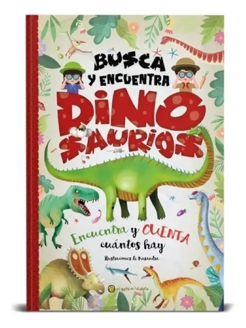 Portada: DINOSAURIOS BUSCA Y ENCUENTRA