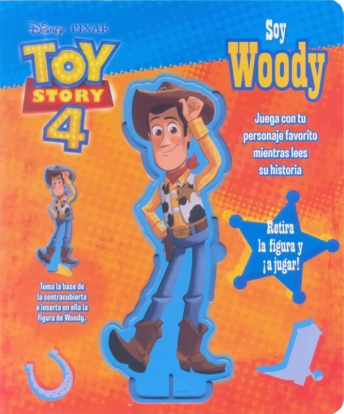 Portada: SOY WOODY - DISNEY TOY STORY4