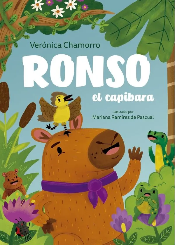 Portada: RONSO EL CAPIBARA - VERONICA CHAMORRO / RAMIREZ DE PASCUAL