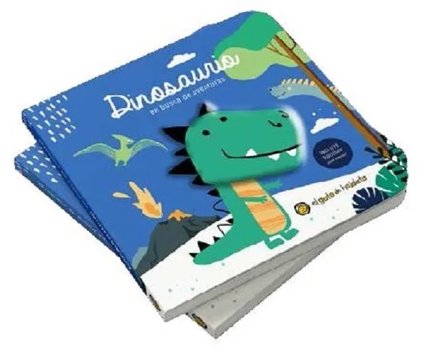 Portada: DINOSAURIO EN BUSCA DE AVENTURAS