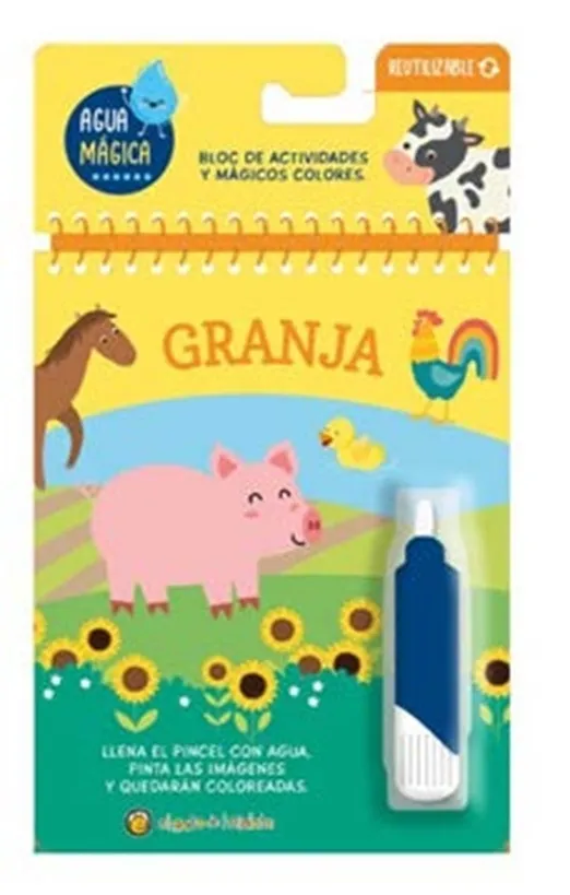 Portada: GRANJA - A JUGAR CON AGUA MAGICA