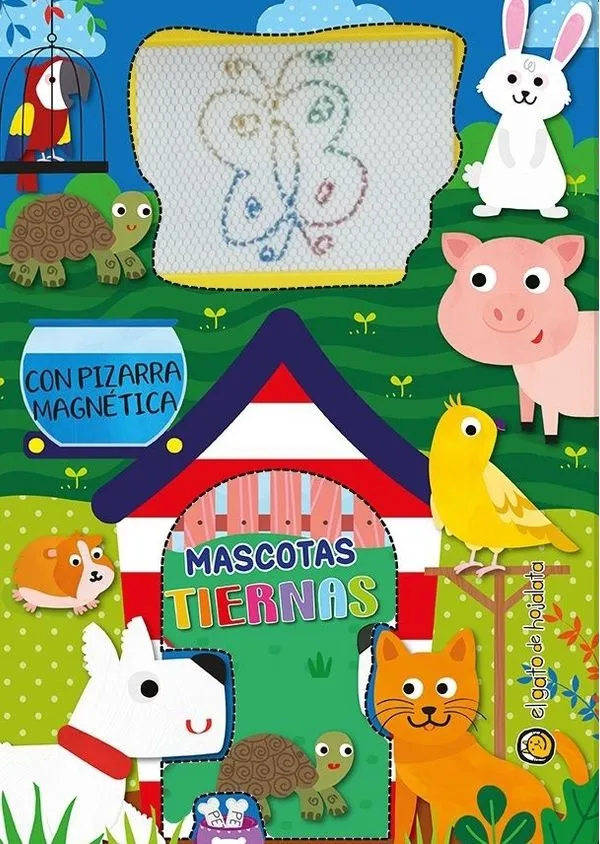 Portada: MASCOTAS TIERNAS - PIZARRA MAGNETICA