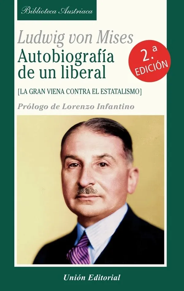 Portada: AUTOBIOGRAFIA DE UN LIBERAL