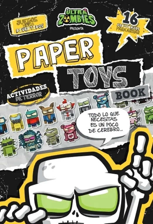 Portada: PAPER TOYS - ULTRA ZOMBIES