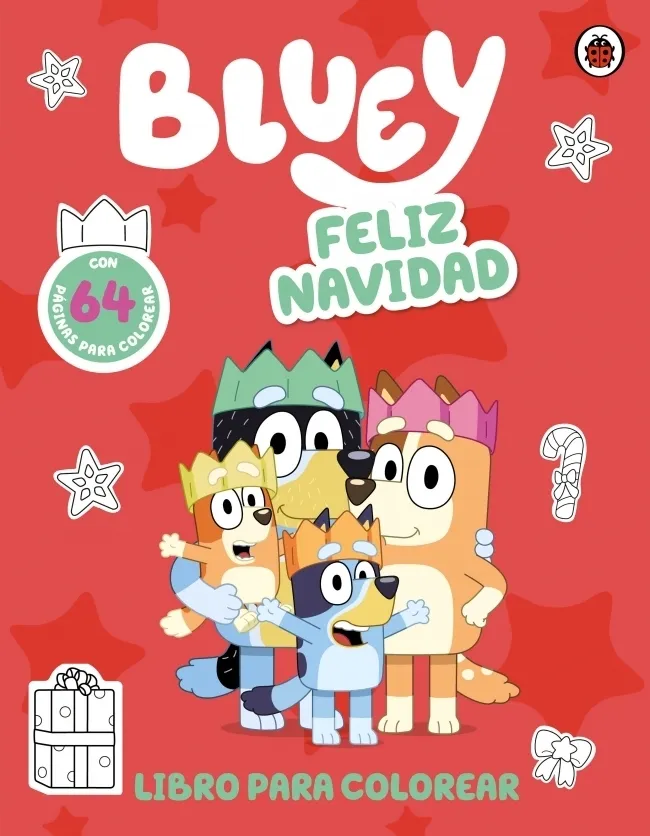 Portada: BLUEY - FELIZ NAVIDAD