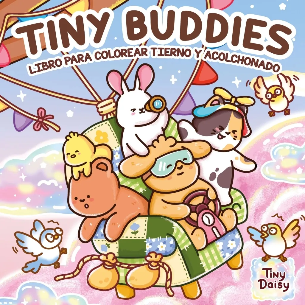 Portada: LIBRO PARA COLOREAR TIERNO Y ACOLCHONADO