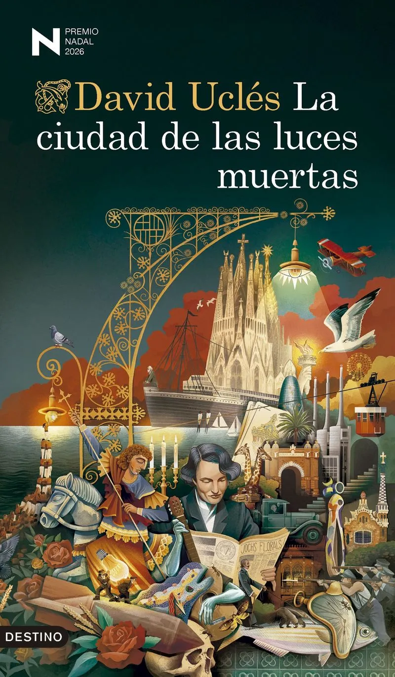 Portada: LAS CIUDAD DE LAS LUCES MUERTAS
