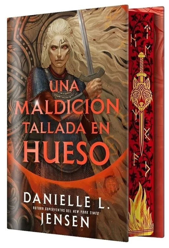 Portada: UNA MALDICION TALLADA EN HUESO