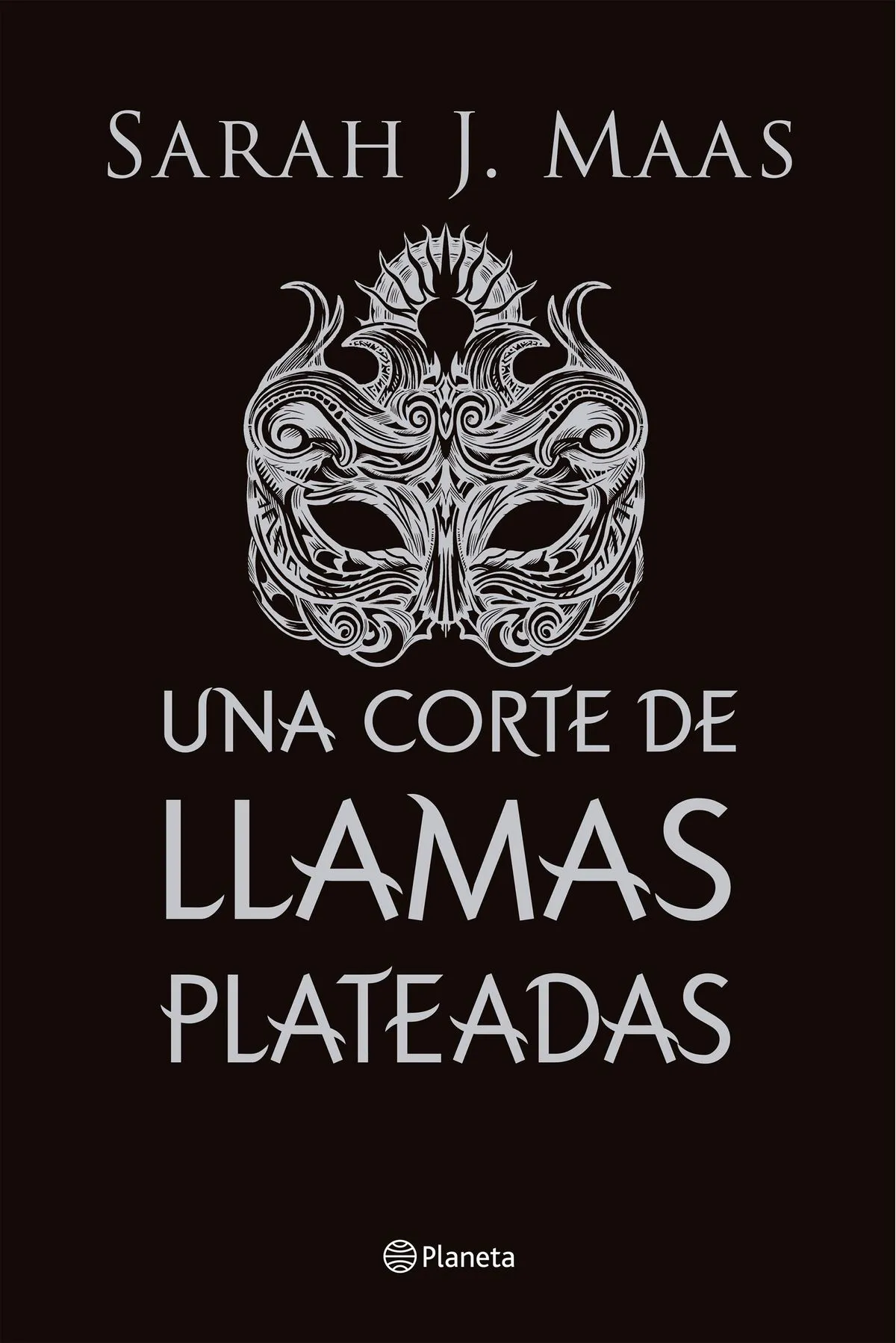 Portada: UNA CORTE DE LLAMAS PLATEADAS