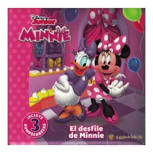 Portada: EL DESFILE DE MINNIE- HISTORIAS PARA ARMAR -3 ROMPE CABEZAS