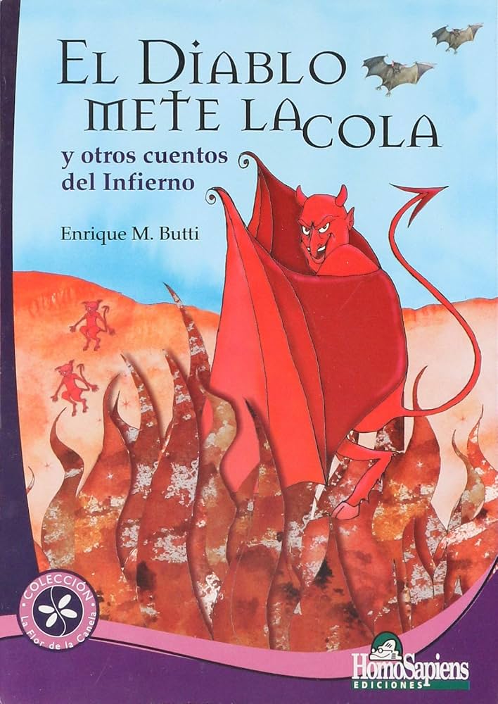 Portada: DIABLO METE LA COLA EL Y OTROS CUENTOS DEL INFIERNO