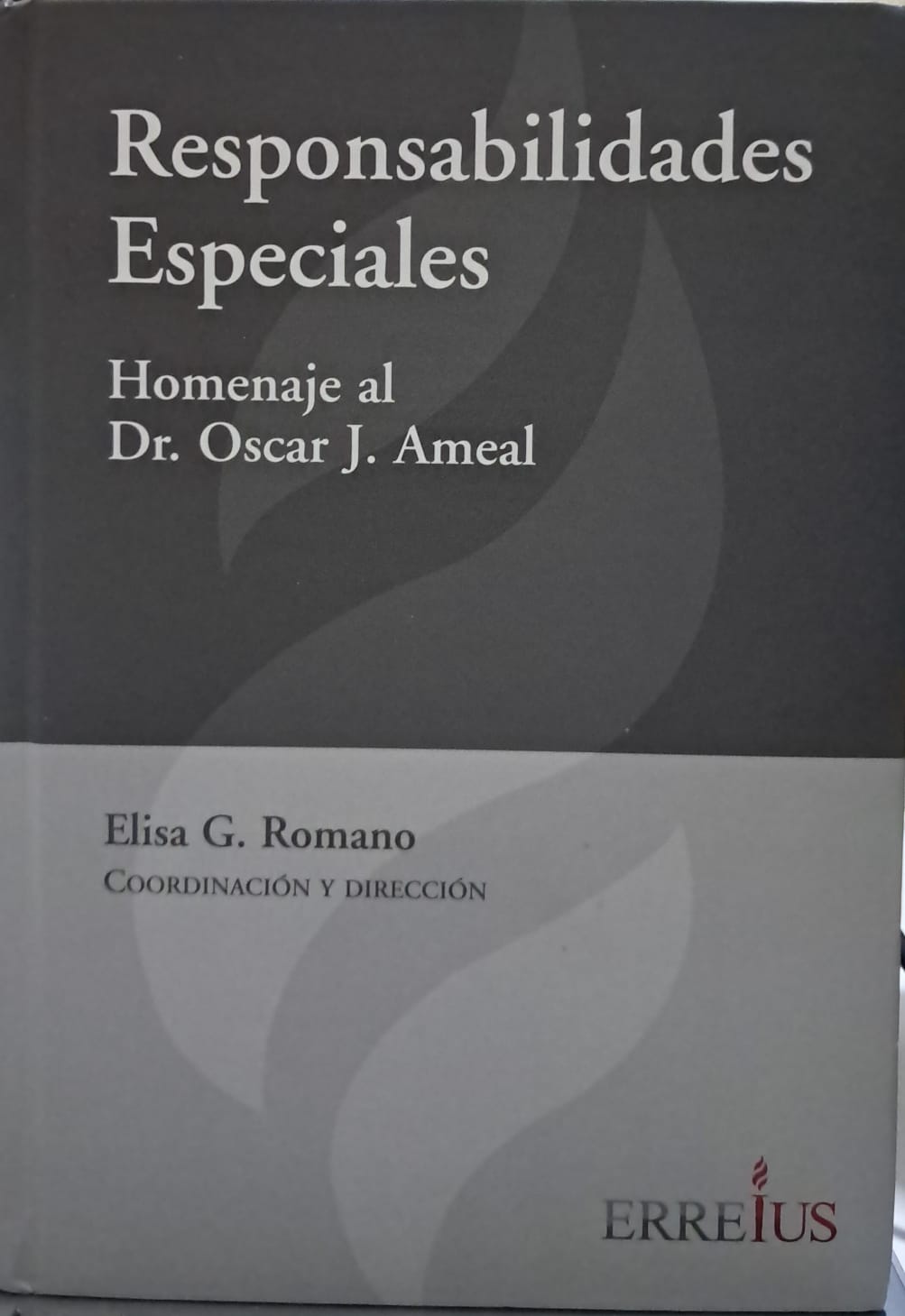 Portada: RESPONSABILIDADES ESPECIALES