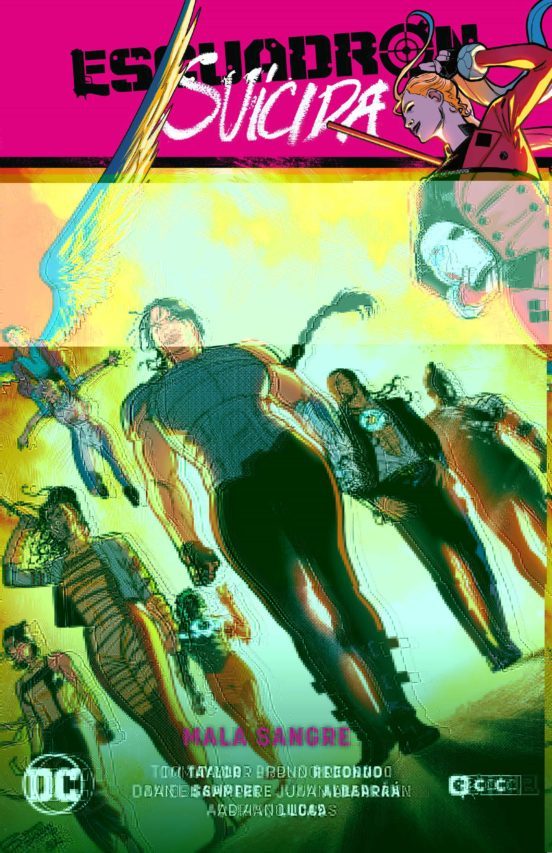 Portada: ESCUADRON SUICIDA - MALA SANGRE