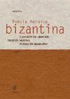 Portada: POESIA HEROICA BIZANTINA