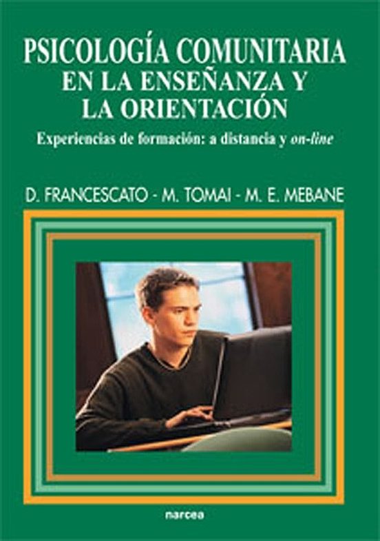 Portada: PSICOLOGIA COMUNITARIA EN LA ENSEÑANZA Y LA ORIENTACION