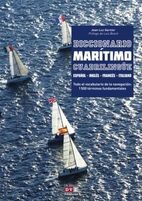 Portada: DICCIONARIO MARINO CUADRLINGUE - ESPAÑOL - INGLES- FRANCES - ITALIANO