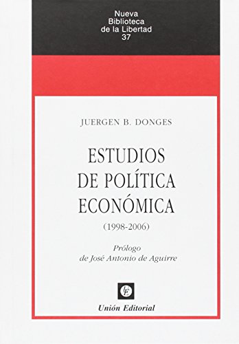 Portada: ESTUDIOS DE POLÍTICA ECONÓMICA_POD