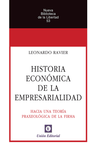 Portada: HISTORIA ECONOMICA DE LA EMPRESARIALIDAD