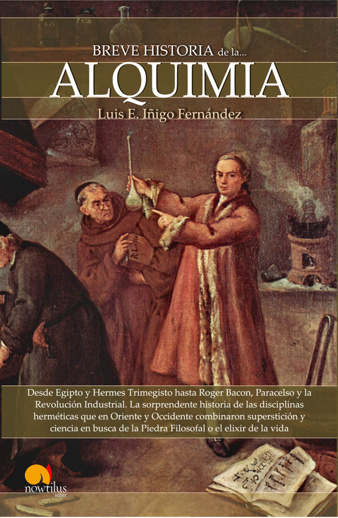 Portada: BREVE HISTORIA DE LA ALQUIMIA