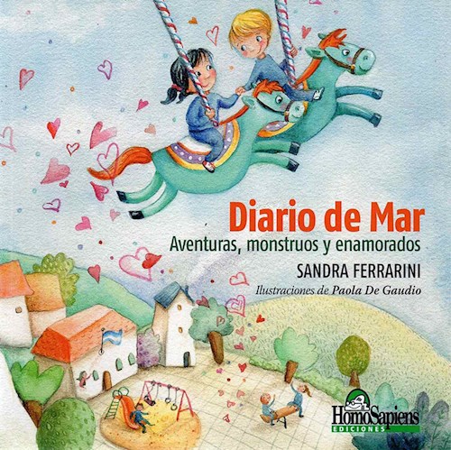 Portada: DIARIO DE MAR AVENTURAS MONSTRUOS Y ENAMORADOS