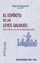 Portada: EL ESPIRITU DE LAS LEYES SALVAJES