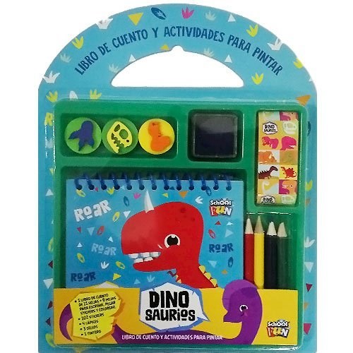 Portada: LIBRO DE CUENTO Y ACTIVIDADES PARA PINTAR