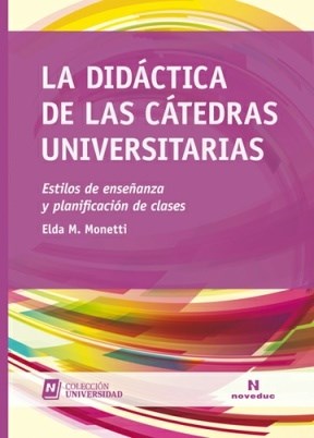 Portada: LA DIDÁCTICA DE LAS CÁTEDRAS UNIVERSITARIAS