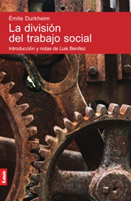 Portada: LA DIVISION DEL TRABAJO SOCIAL