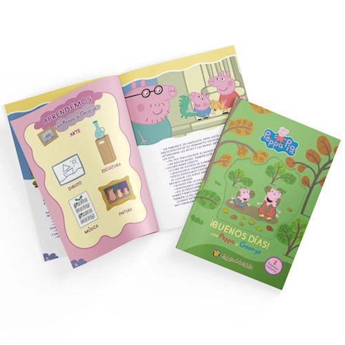 Portada: ¡BUENOS DIAS! PEPPA PIG Y GEORGE